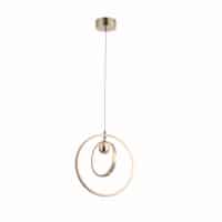 Orbit - lampa wisząca LED różowe złoto 336101-26 REALITY